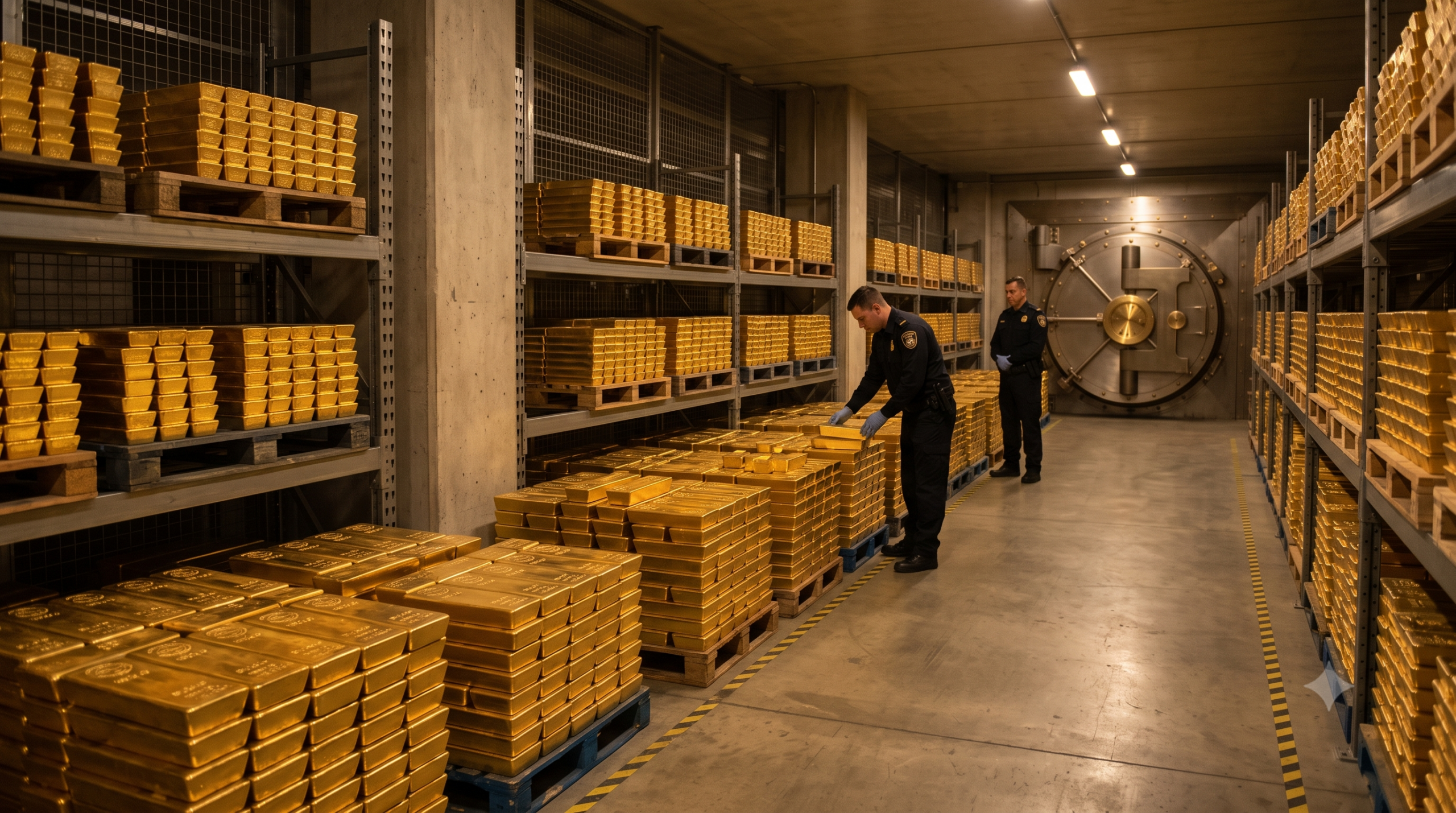 gold reserves in the world