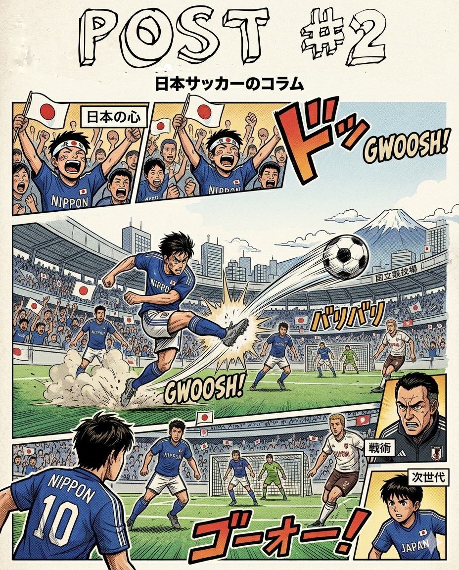 Giappone Mondiali 2026: quando il calcio diventa anime