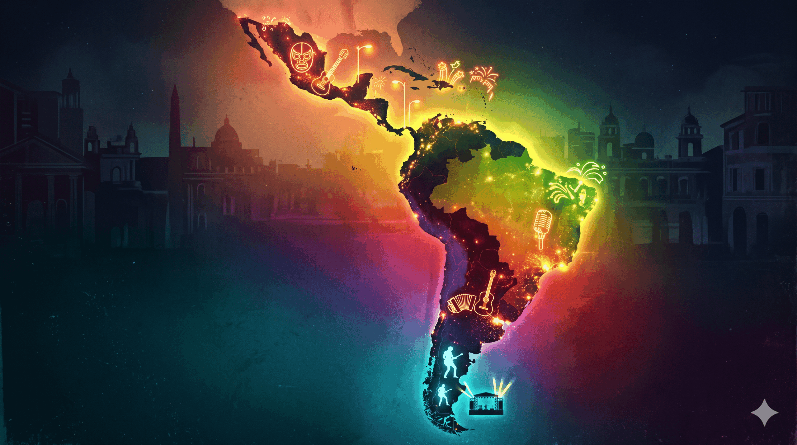 Rock latinoamericano: dalla Patagonia al Messico, la mappa che ti mancava
